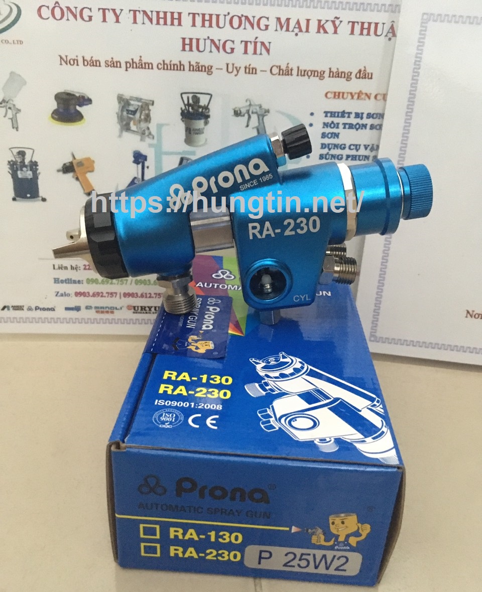 Súng phun sơn tự động PRONA RA-230 chính hãng giá tốt